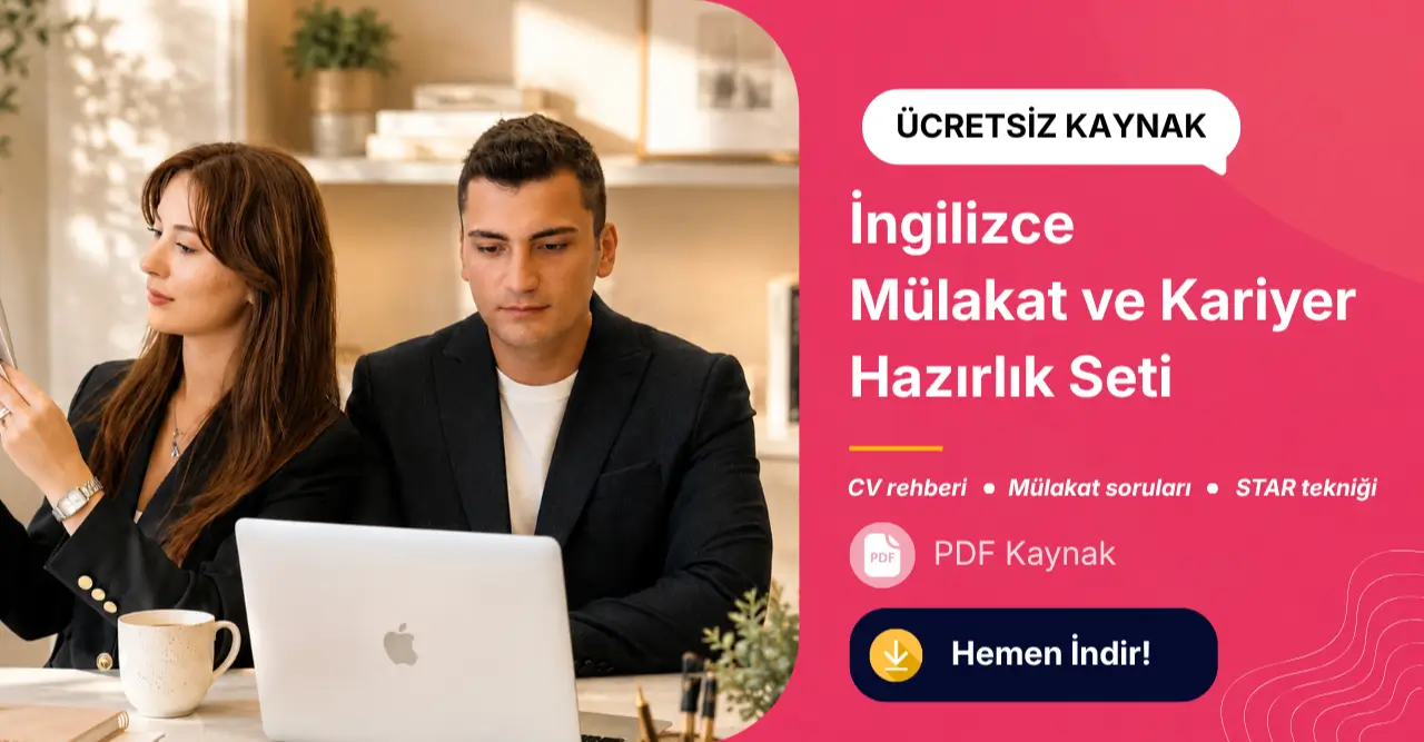 İngilizce Mülakat ve Kariyer Hazırlık Seti