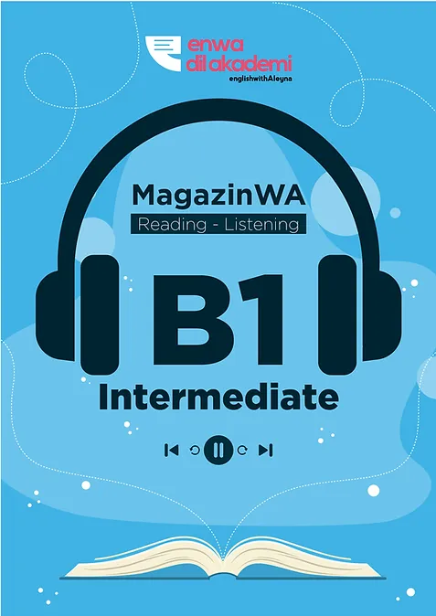 MagazinWA B1 Okuma ve Dinleme Kitabı kapağı