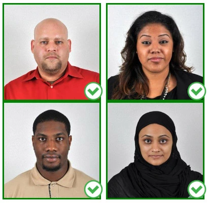 Doğru Green Card Fotoğrafı